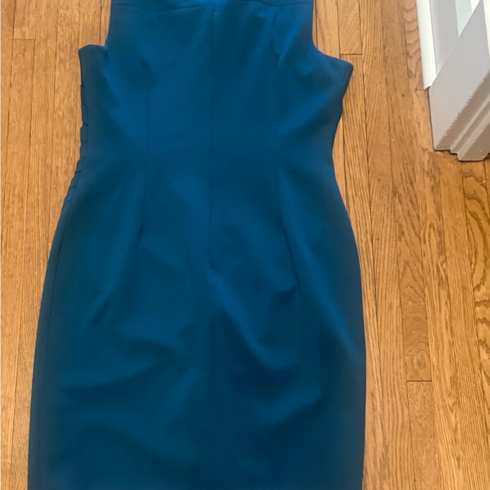Calvin Klein Teal Dress - Picture 2 of 3